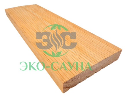 Террасная доска из Лиственницы 27х142мм сорт Экстра