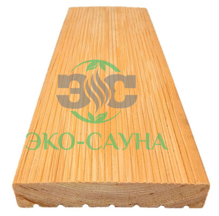 Террасная доска из Лиственницы 27х142мм сорт Экстра