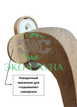 Ручка деревянная из массива Дуба (DL1)