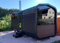 Баня куб панорама функо 4 - 6м  