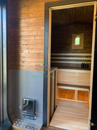 Баня куб панорама функо 4 - 6м  