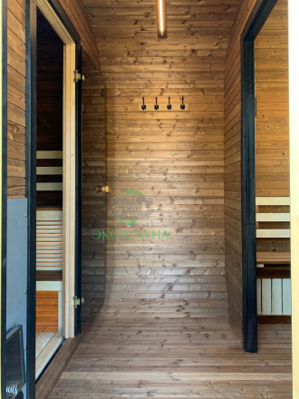 Баня куб панорама функо 4 - 6м  