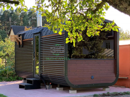 Баня куб панорама функо 4 - 6м  