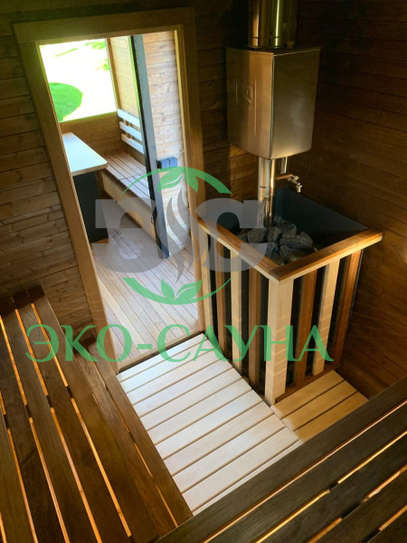 Баня куб панорама функо 4 - 6м  