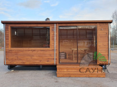 Баня парус функо 20 люкс  6м на 2,40м