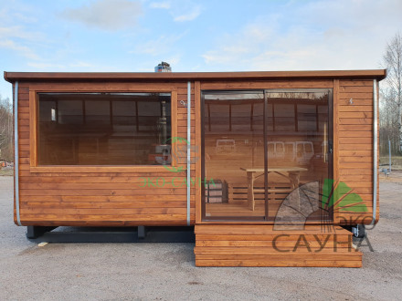 Баня парус функо 20 люкс  6м на 2,40м