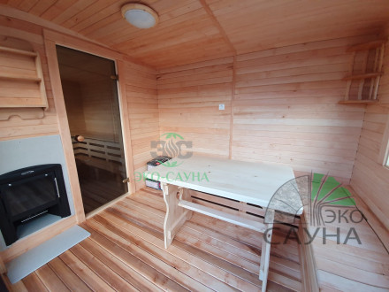 Баня парус функо 20 люкс  6м на 2,40м