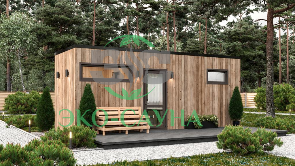 Баня модерн 7м x 2,50м