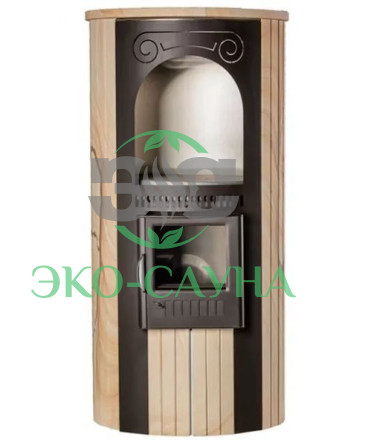 Отопительная печь Ферингер Лада "Окаменевшее дерево наборный"