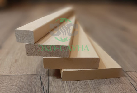 Полок из Ольхи 27х40мм сорт ЭКСТРА 