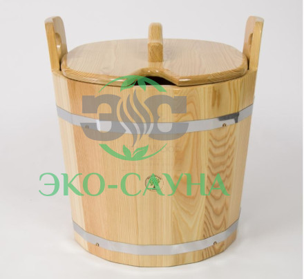 Запарник из Лиственницы (с крышкой)