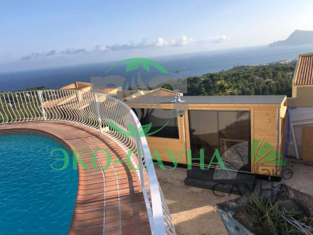 Баня парус пингвин функо 28 люкс  6x2,50