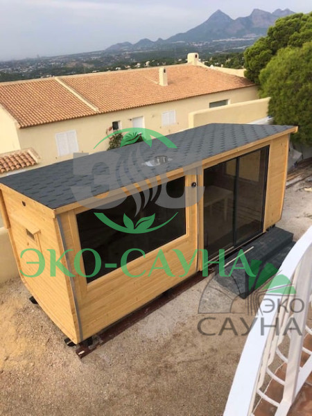 Баня парус пингвин функо 28 люкс  6x2,50