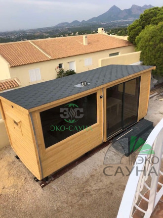 Баня парус пингвин функо 28 люкс  6x2,50