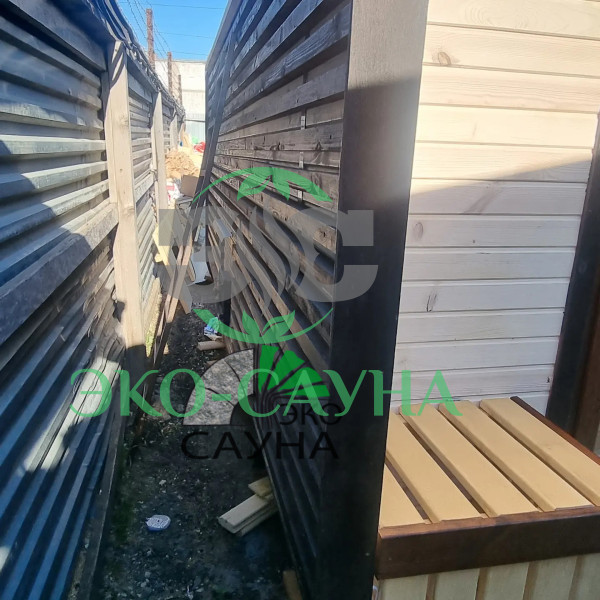 Баня куб панорама М1  4м  