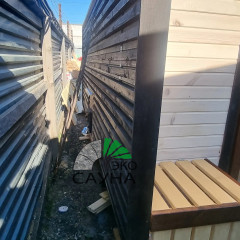 Баня куб панорама М1  4м  