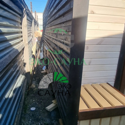 Баня куб панорама М1  4м  