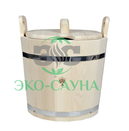 Запарник из Кедра (с крышкой)