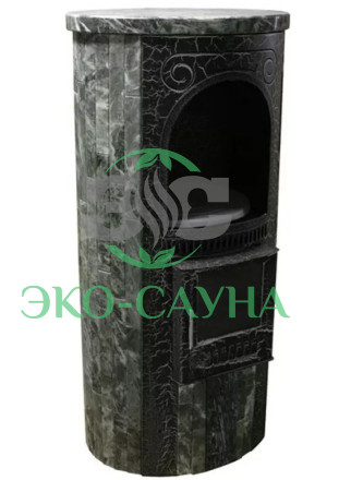 Отопительная печь Ферингер "Лада" в ламелях Змеевик наборный