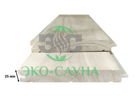 Вагонка STS из Абаша (Natural) 25х180(170)мм сорт Экстра