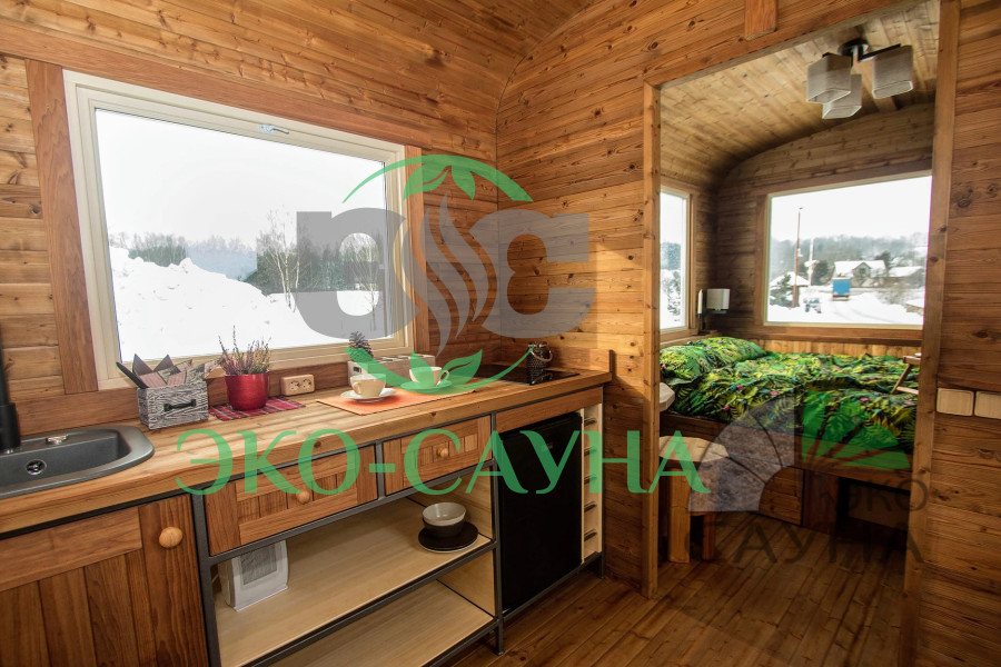 Гостевой домик квадро модерн функо 1 6м x 2,40м