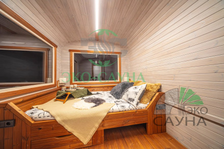 Гостевой домик квадро модерн функо 1  6м x 2,40м 