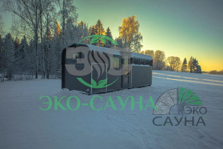 Гостевой домик квадро модерн функо 1  6м x 2,40м 