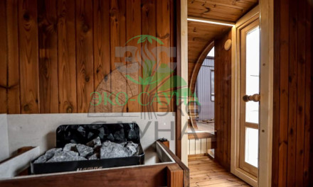 Овальная баня бочка функо1 4м 