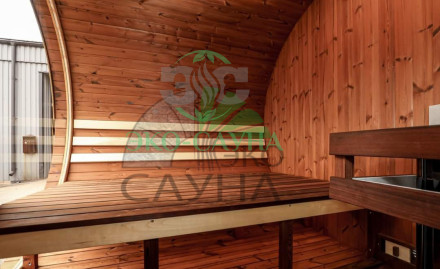 Овальная баня бочка функо1 4м 