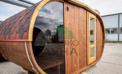 Овальная баня бочка функо1 4м 