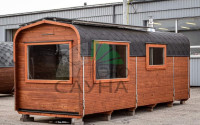 Гостевой домик квадро модерн функо 18  6м x 2,40м