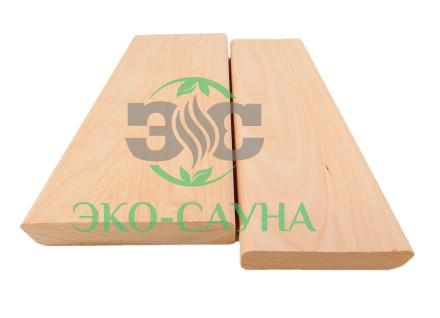 Полок из Ольхи 25х120мм сорт ЭА