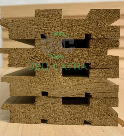 Вагонка термо Ольха Реечная "Экстра" 15х85 