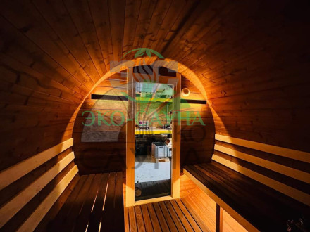 Баня-бочка  функо  3м x 2,30