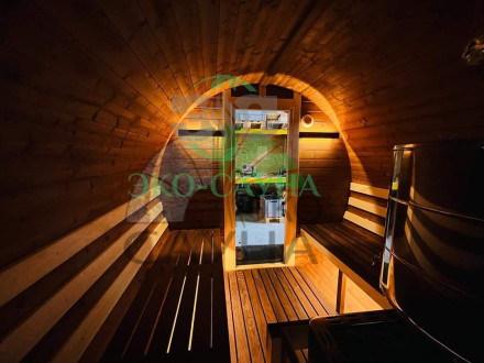 Баня-бочка  функо  3м x 2,30