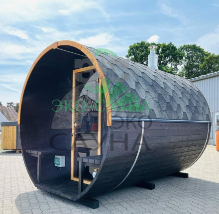 Баня-бочка  функо  3м x 2,30