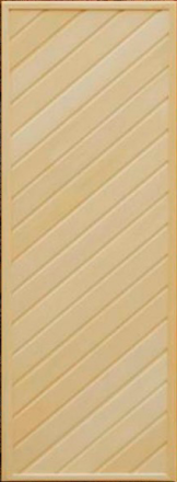 Дверь деревянная из Липы Глухая