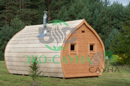 Баня викинг  КРИСТИАНСТАД3  6м x 2.40м