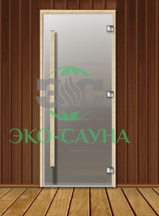 Дверь стеклянная "Сатин" PREMIUM