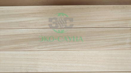 Полок из Абаша 25х180мм сорт Экстра