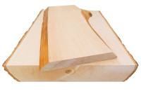 Доска необрезная из липы
