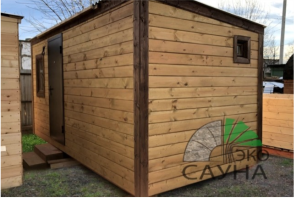 Мобильная баня стандарт